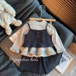 Kids Three-Piece Set - Vest + Base Layer Top + Pants, Spring/Autumn Long-Sleeve