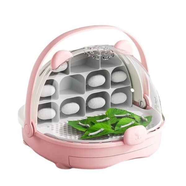 Silkworm Breeding Cage Space Capsule Silkworm Villa Observation Cabin Student Set Third Grade Silkworm Farming Warehouse Wholesale Delivery
