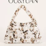 European and American New Cross-Border Sequined Handbags, High-End Evening Bags, Chain Cross-Body Women's Shoulder Bags, Fashionable Women's Bags