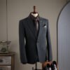 Striped Men's Suit Set – Business Casual Formal Wedding Banquet Suit (Plus Sizes M-7XL)