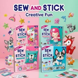 Felt Handmade DIY Sewing Craft Kit for Kids