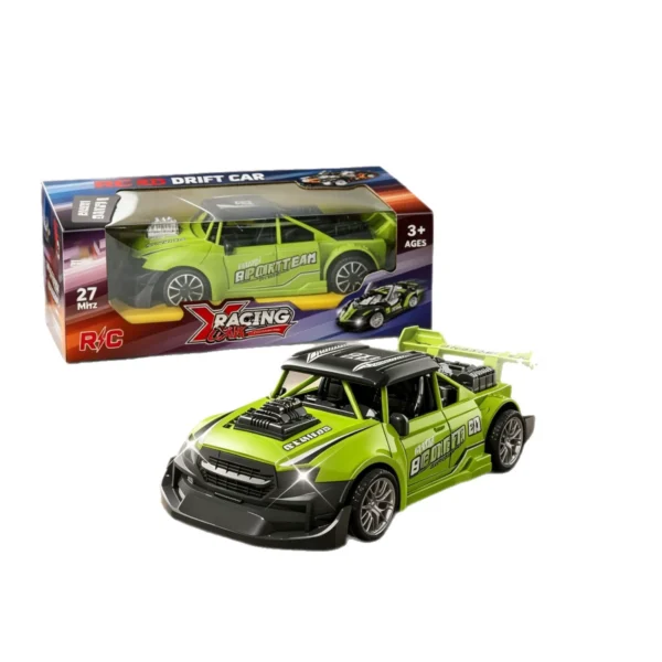 Two-Channel Skeleton Remote Control Racing Car with LED Lights
