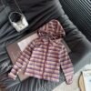 O1CN015eYS6u1CSEPnLHkPN_2218561860079-0-cib Girls Rainbow Hooded Top - Long Sleeve Striped Zip Hoodie, Korean Style
