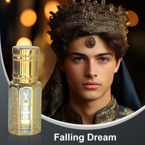 Cross-Border Arabian Perfume Black Edition Dreamfall Woody Fragrance, Long-Lasting, Portable 10ml