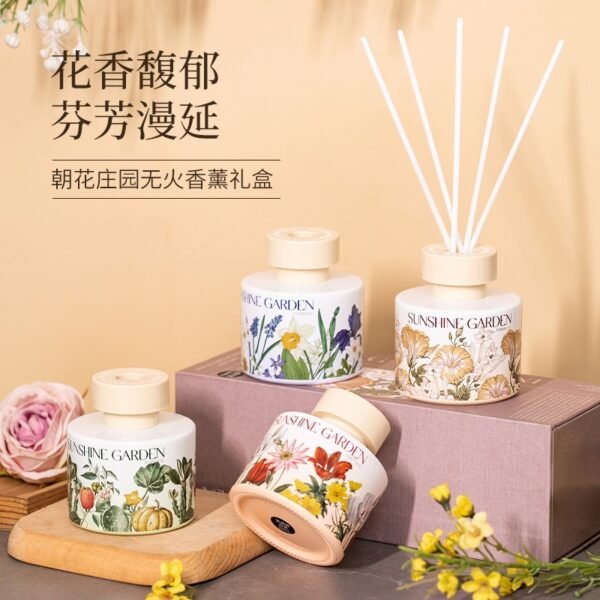O1CN016hFAI52DYw27GBWXE_2221422478622-0-cib Hotel-Style Aromatherapy Reed Diffuser Set 100ml Fire-Free Essential Oil