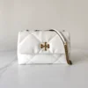 Textured Cowhide Quilted Chain Cloud Bag - Single Shoulder Crossbody