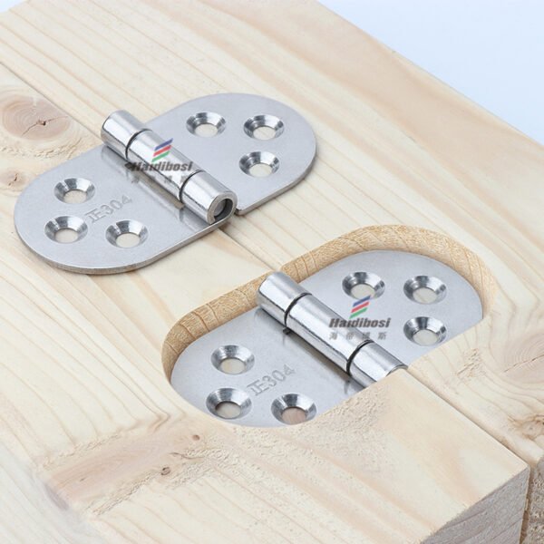 304 Stainless Steel Butt Hinge - Heavy Duty Cabinet and Machine Hinge