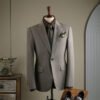Striped Men's Suit Set – Business Casual Formal Wedding Banquet Suit (Plus Sizes M-7XL)