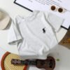 Kids Embroidered Pony Short-Sleeve Cotton T-Shirt