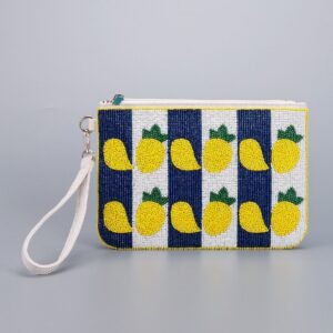 Beaded Embroidery Cross-Border Personalized Handbag – Crossbody Pineapple Clutch
