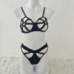 Cross-border foreign trade Europe and the United States new sexy underwear sexy women's rope belt temptation hollow split underwear fun suit