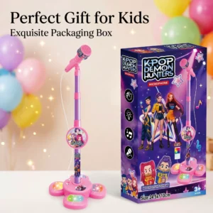 Light-Up Assembled Microphone Toy for Kids