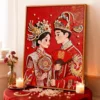 O1CN018Zj3lb1GUl3uZ5tP7_4611686018427382754-0-item_pic.jpg_ Chinese Wedding Gift Pearl Diamond Painting DIY Kit, Large Size Decorative Art