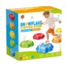 Musical Light-Up Balance Stepping Stones - Sensory River-Crossing Game for Kids