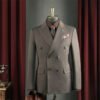 High-End Wine Red Suit Men's Suit Wedding Groomsmen Suit Business Casual High-Quality Professional Suit Suit Men