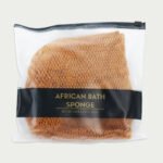 African Exfoliating Net Sponge - Long Back Scrubber for Sensitive Skin, 45 inch