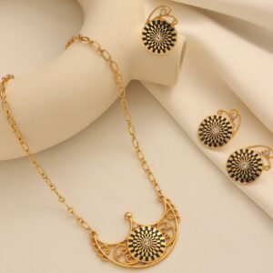 Cross-Border Hot-Selling Retro Jewelry Three-Piece Set, Pendant Necklace, Xinjiang Middle East Style 1 Cross-Border Hot-Selling Retro Jewelry Three-Piece Set, Pendant Necklace, Xinjiang Middle East Style
