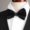 Men's Tie Set - Business Blue Black Fashion Work Shirt Suit Tie Bow Tie