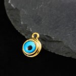 European and American DIY Jewelry Devil's Eye Necklace Pendant Accessory, Vacuum Color-Preserving