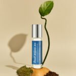 Blue Roller Ball Perfume 10ml, Concentrated Natural Fragrance, Alcohol-Free