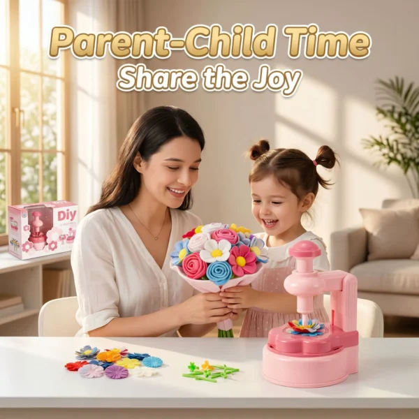 DIY Flower Embossing Machine Craft Set for Kids