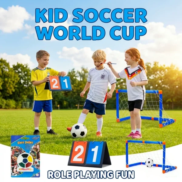 International Soccer Fan Role-Play Costume Set