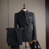 2025 Men's Business Slim Black Suit Jacket Groom Wedding Dress