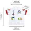Kids Short-Sleeve Role-Play Costume Shirt - Doctor, Police, Firefighter, Chef, Pilot & More (12 Styles)