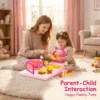 O1CN01BttTrR2EcQeR5thP9_2222124958765-0-cib.jpg_ Mini Pretend Play Kitchen Appliance Set - Simulated Microwave, Fridge & Small Appliances