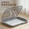 Extra-Large Flat Dog Toilet, Anti-Pee Splash, Washable, Anti-Trampling, Suitable for Small, Medium, and Large Dogs