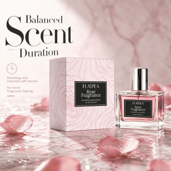 Rose Fragrance Perfume Spray 30ml, Romantic High-End Floral Fruity Fragrance