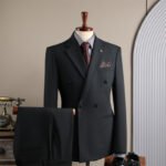 Coffee Suit Set – Men's Business Formal Groom & Groomsman Wedding Suit