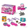 Plush Pet Care Playset - Grooming, Feeding & Vet Kit for Kids