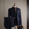 Men's Small Suit Set, New Autumn Style, Groomsmen's Suit, Wedding, Business Casual, Work, Notch Lapel Suit, Slim Fit