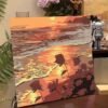 Cross-Border Digital Oil Painting DIY Coloring, Kids Hand-Painted Landscape Tulip Wholesale