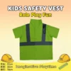 Kids Short-Sleeve Role-Play Costume Shirt - Doctor, Police, Firefighter, Chef, Pilot & More (12 Styles)