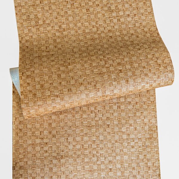 Self-Adhesive Bamboo Weave Wallpaper - French Style Rattan Effect Wall Roll
