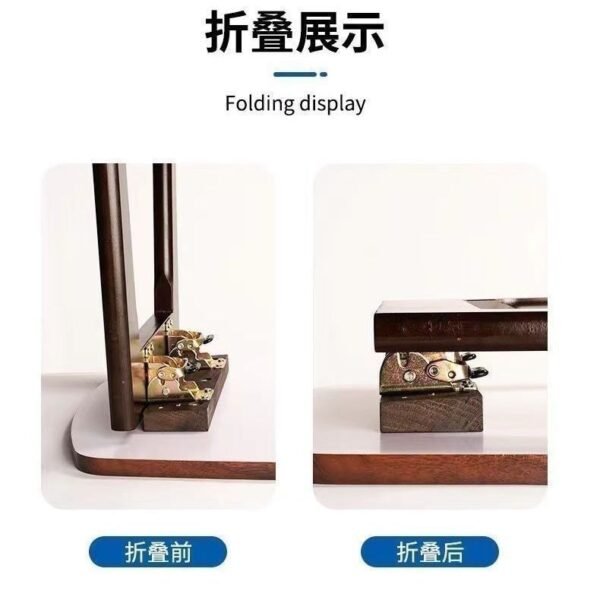90 Degree Double-Brake Folding Hinge - Concealed Self-Locking