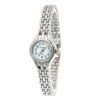 Heart Charm Bracelet Watch - Delicate Chain Wristwatch for Women