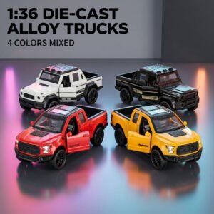 1:36 Alloy Pull-Back Car Model with Sound & Light