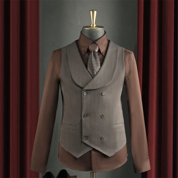 High-End Wine Red Suit Men's Suit Wedding Groomsmen Suit Business Casual High-Quality Professional Suit Suit Men
