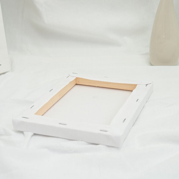 Cross-Border Blank Art Canvas Board with Solid Wood Frame