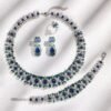 O1CN01EKNuac2HKVt6Uhnqr_2218095789132-0-cib Dubai Style Bridal Jewellery 4-Piece Set - Necklace, Earrings and Ring