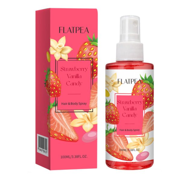 Strawberry Vanilla Candy Perfume Spray 100ml, Rich Fruity Fragrance, Long-Lasting
