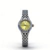 Heart Charm Bracelet Watch - Delicate Chain Wristwatch for Women