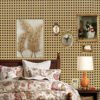 Self-Adhesive Bamboo Weave Wallpaper - French Style Rattan Effect Wall Roll