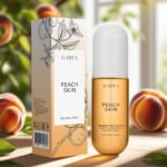 Peach Skin Body Fragrance Spray 50ml, Peach Champagne Scent, Long-Lasting