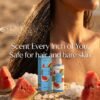 Sea Salt Watermelon Perfume Spray 100ml, Fresh Fruity Scent, Long-Lasting