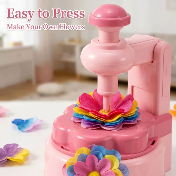 DIY Flower Embossing Machine Craft Set for Kids