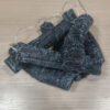 Faux Charcoal Log - Clear Resin Artificial Firewood for Fireplace Displays